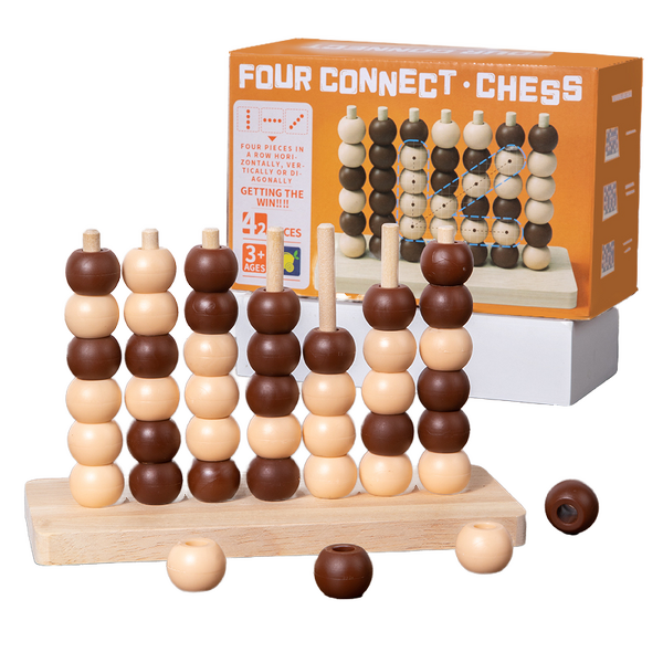 Wooden Games Factory - OEM 3d Four-in-a-row Chess