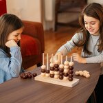 Wooden Chess Factory - OEM 3d Four-in-a-row Tabletop