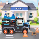 Wooden Toys Factory - OEM Multifunctional Busy Fire Truck