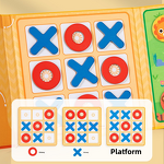 Wooden Games Factory - OEM Tic-Tac-Toe Animal Maze