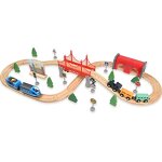 Wooden Tracks Factory - OEM Creative Electric Train Set
