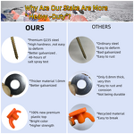 Tent Stake Factory - OEM Glow in the Dark Steel Peg