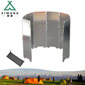 Survival Kit Factory - OEM Folding Aluminum Windscreen