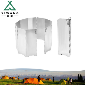 Camping Tool Factory - OEM Folding Aluminum Windscreen