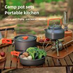 Camping Cookware Factory - OEM 2-3 People Saucepot