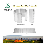 Camping Windscreen Factory - OEM Folding Aluminum Gas