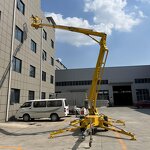Towable Boom Lift Factory - OEM 12m 200kg Trailer