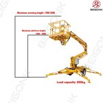 Spider Boom Lift Factory - OEM Trailer Towable Telescopic