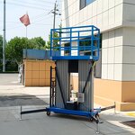 Three Mast Lift Factory - OEM 4M-12M Electric Aluminum