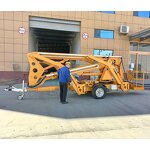 Towable Boom Lift Factory - OEM 12m 200kg Trailer