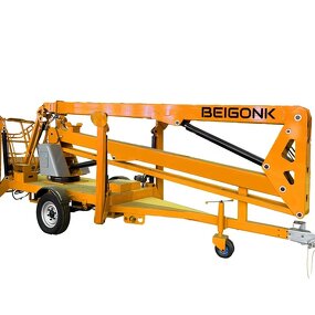 Trailer Boom Lift Factory - OEM Economic Towable Articulated