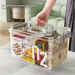 Storage Bins Manufacturer - Large Transparent Portable Folding Storage Box
