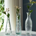 Glass Vases Supplier - French Vintage Mini Cross Hydroponic Vase