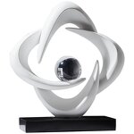 Resin Decor Manufacturer - Abstract Shape Implied Tabletop Wine Cabinet