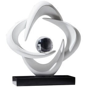 Resin Decor Manufacturer - Abstract Shape Implied Tabletop Wine Cabinet