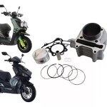 Motorcycle Cylinders Manufacturer - GY6-150 57.4MM Cylinder Piston Kit