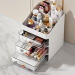 Storage Boxes Factory - Large Transparent Jewelry Cosmetics Organizer Box