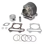 Motorcycle Cylinders Supplier - GY6-125 52.4MM Cylinder Piston Ring Kit