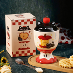 Ceramic Mugs Supplier - Eco-friendly Cat Apple Goblet Mug Dishwasher