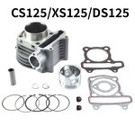 Motorcycle Cylinders Supplier - CS125 52.4MM Cylinder Piston Ring Kit