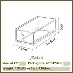 Storage Boxes Supplier - Large Transparent Drawer Stationery Cosmetics Box
