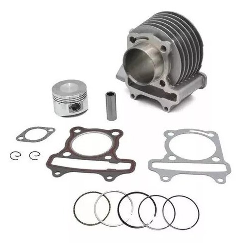 Motorcycle Cylinders Supplier - GY6-125 52.4MM Cylinder Piston Ring Kit