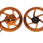 Motorcycle Wheels Factory - Giorno 125 Aluminum CNC Wheels 12 Inch Hub
