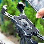 Motorcycle Phone Mounts Factory - Car-mounted Rotating Four-prong Support