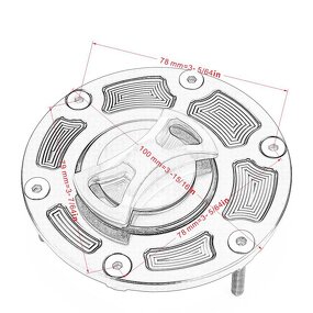 Motorcycle Parts Supplier - Kawasaki Ninja 250 Z250 Fuel Tank Cover