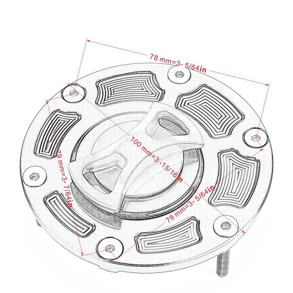 Motorcycle Parts Supplier - Kawasaki Ninja 250 Z250 Fuel Tank Cover