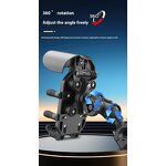 Motorcycle Phone Mounts Supplier - Shock-absorbing Charging Phone Stand