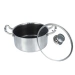 Soup Pots Factory - 304 Stainless Steel Induction Gas Lid Classic