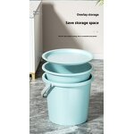 Wash Basins Factory - Portable Thickened Basin with Cover Three-piece