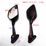 Motorcycle Mirrors Factory - Yamaha R3 Handlebar Rearview Mirror