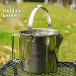 Camping Cookware Manufacturer - Portable Outdoor Hanging Pot Coffee Teapot
