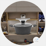 Cookware Sets Manufacturer - Induction Non-Stick Granite Cast Aluminum Set