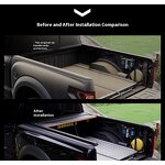 Pickup Truck Covers Supplier - LED Tail Light Electric Tailgate Roll-up