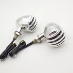 Motorcycle Lights Factory - Harley Turn Signal Bulb Grid Cover