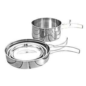 Camping Cookware Factory - 8-Piece Stainless Steel Outdoor Picnic Set