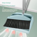 Cleaning Tools Manufacturer - Magnetic Snap Broom Dustpan Set Household