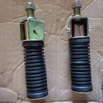 Motorcycle Parts Factory - CT70 Rear Folding Spike Kit Pedal