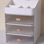 Storage Boxes Factory - Large Transparent Jewelry Cosmetics Organizer Box