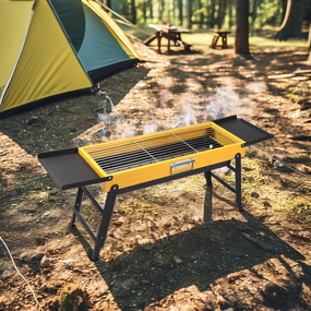 BBQ Grills Factory - Portable Mini Gas Smokeless Grill Stainless Steel