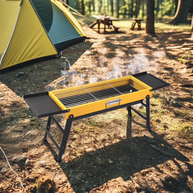 BBQ Grills Factory - Portable Mini Gas Smokeless Grill Stainless Steel