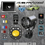 Motorcycle Spotlights Factory - 50W Wireless Switch CNC Aluminum Fog Light