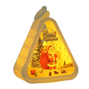 Christmas Decor Factory - Vintage Luminous Gift Window Tabletop Lamp