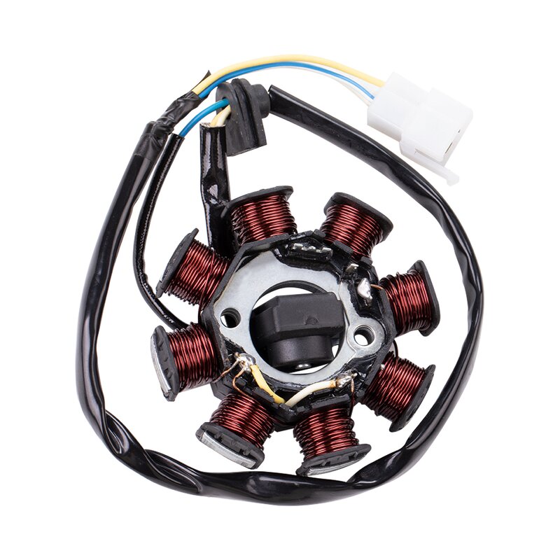 Motorcycle Stators Supplier - GY6 8 Pole Ignition Coil Stator Coil