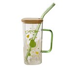 Water Bottles Supplier - Insulated Straw Handle Graduated Cup Fruit Print