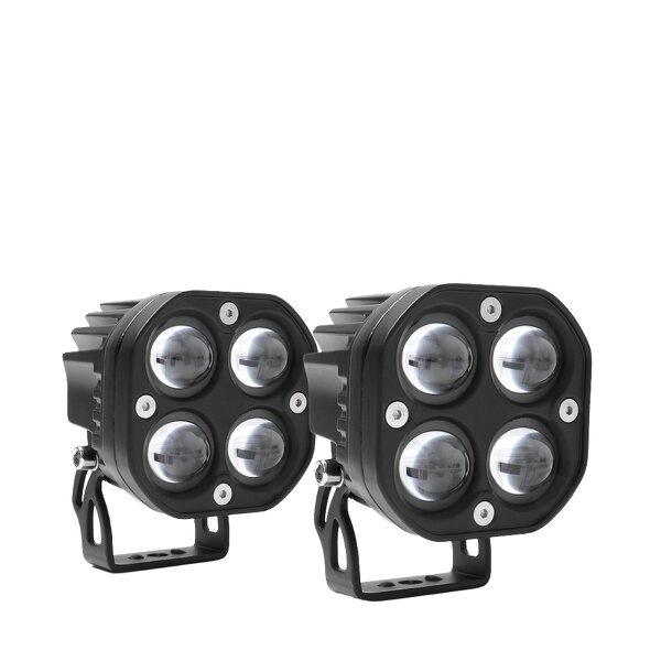 Motorcycle Lights Supplier - ATY 4-Light Clover LED Headlight Fog Lamp