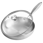Woks Factory - 304 Stainless Steel Induction Non-Coated Special Pan